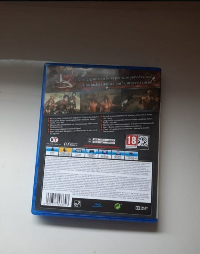 Videojuego Attack on Titan