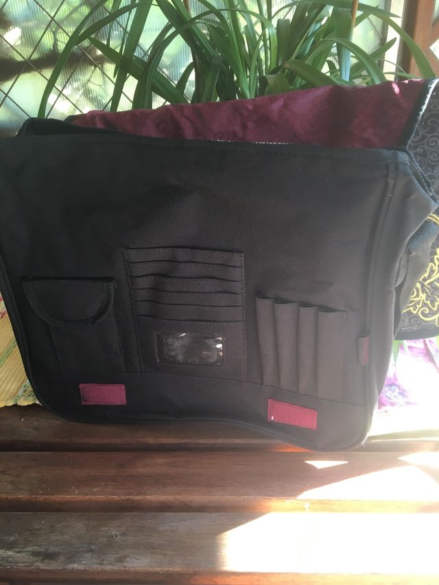 Borsa cartella tracolla in stoffa Tweety