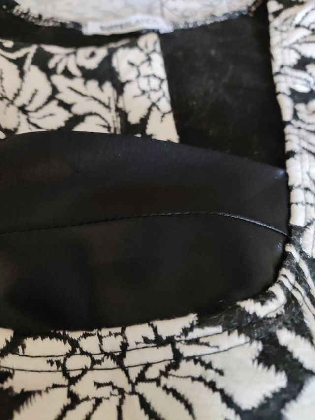 vestido de blanco, talla 40