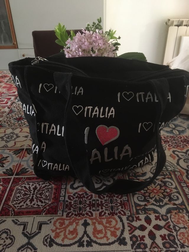 Borsetta bimba i love Italia