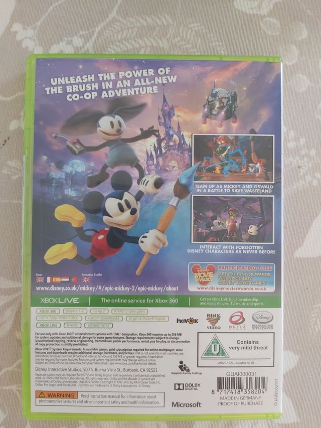 Epic Mickey 2. Xbox360