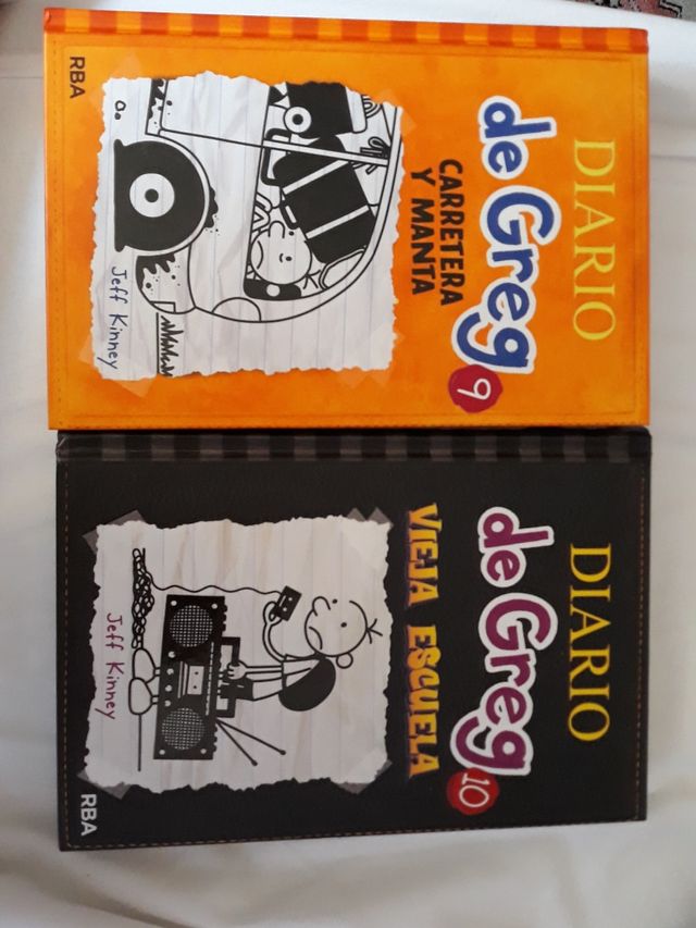 Libros diario de greg 9 y 10