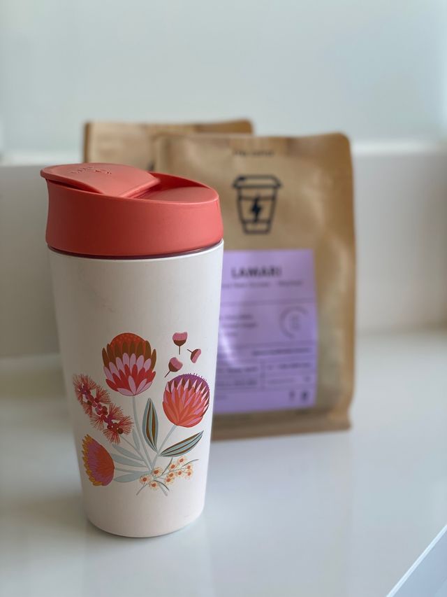 Taza take away BIOLOCO Plant, 420ml