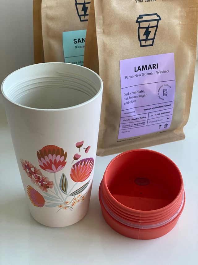 Taza take away BIOLOCO Plant, 420ml