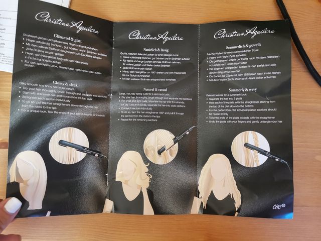 planchas pelo edición Cristina Aguilera