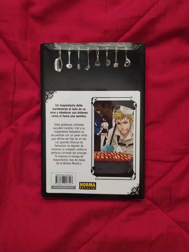 Manga Black Butler (Kuroshitsuji) tomo 4