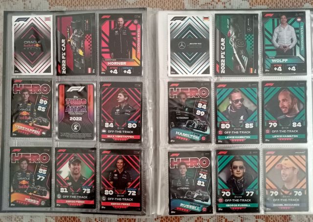 Álbum Topps Turbo Attax de Formula 1 22