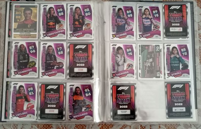 Álbum Topps Turbo Attax de Formula 1 22