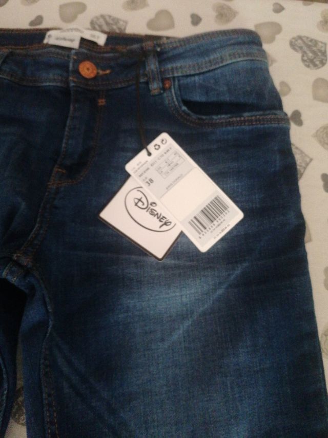 Vaqueros chica talla 38