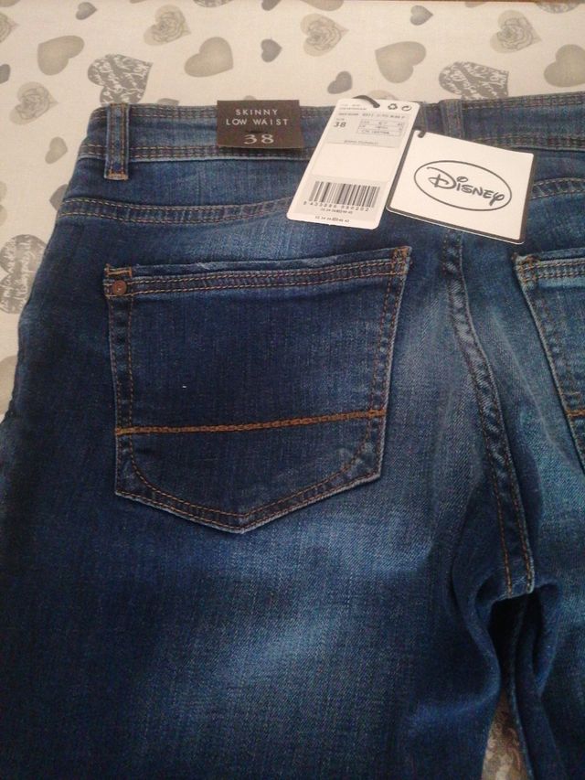 Vaqueros chica talla 38