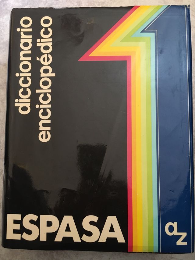DICCIONARIO ENCICLOPÉDICO ESPASA 1