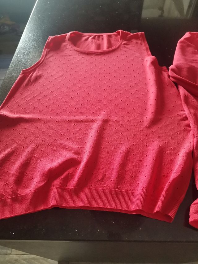 conjunto de camiseta+chaqueta