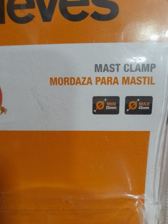 Mordaza para mástil TELEVÉS.