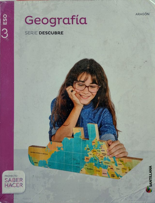 LIBRO DE TEXTO. GEOGRAFÍA 3º E.S.O.
