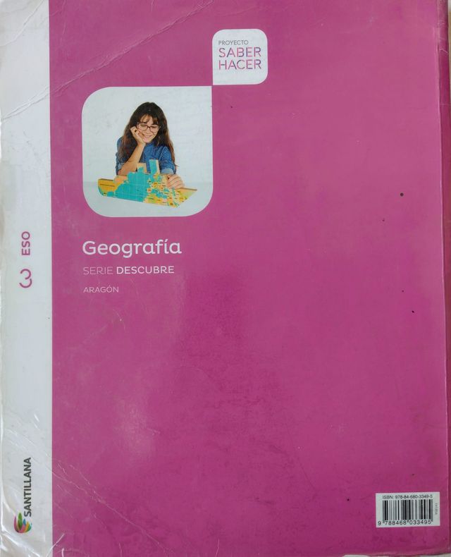 LIBRO DE TEXTO. GEOGRAFÍA 3º E.S.O.
