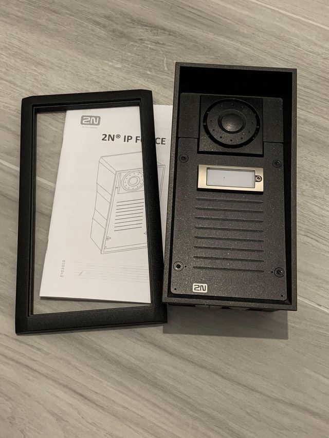 Citofono 2N IP FORCE Audio 1 Tasto Blindato