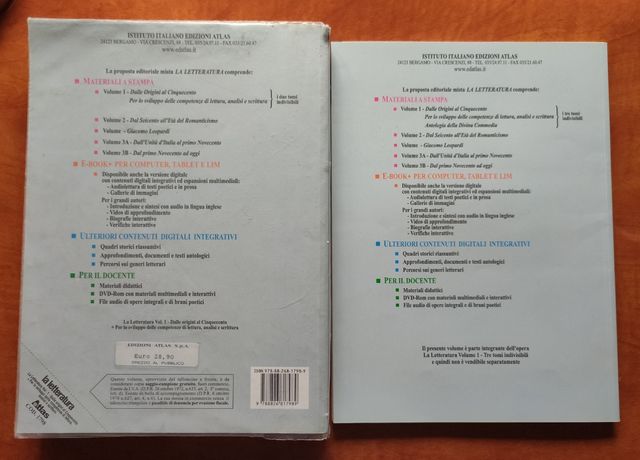 La letteratura 1 Dalle origini al cinquecento