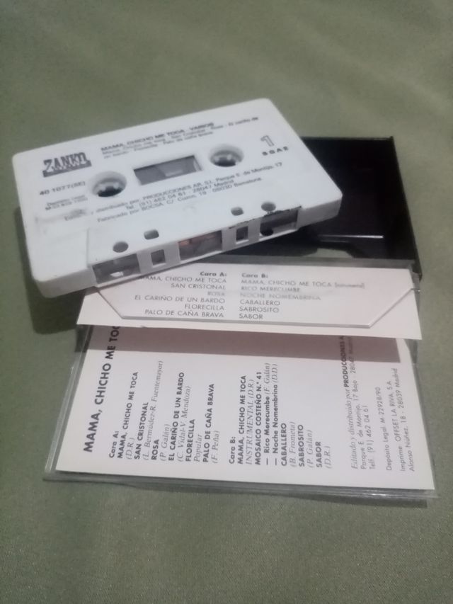Mama chico me toca - cassette Salsa 