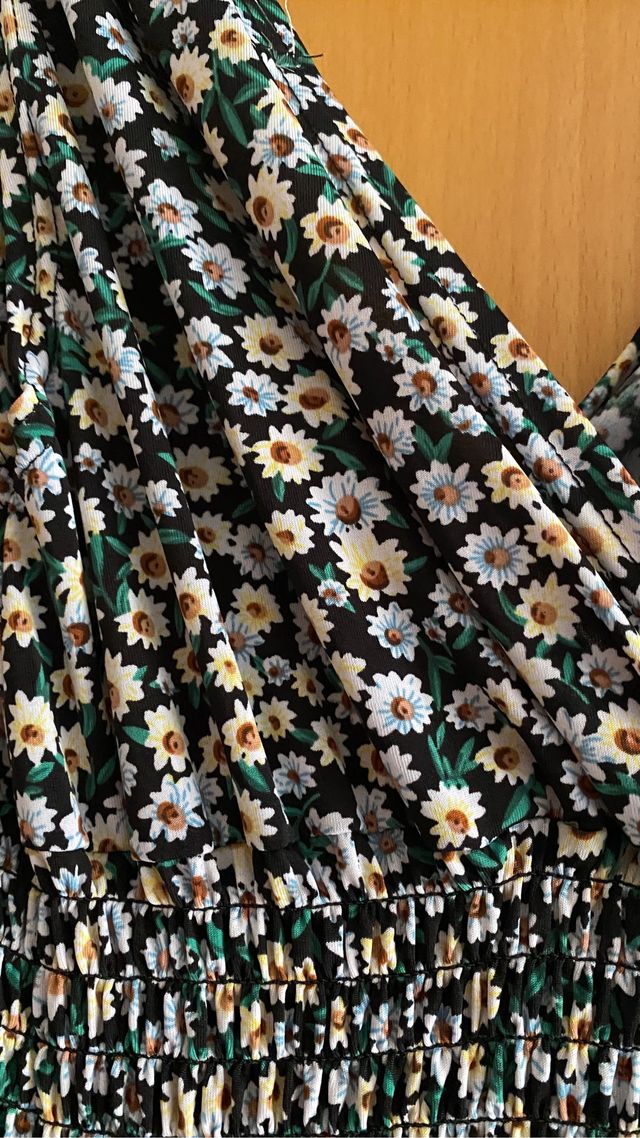 Vestido talla s-m florecitas