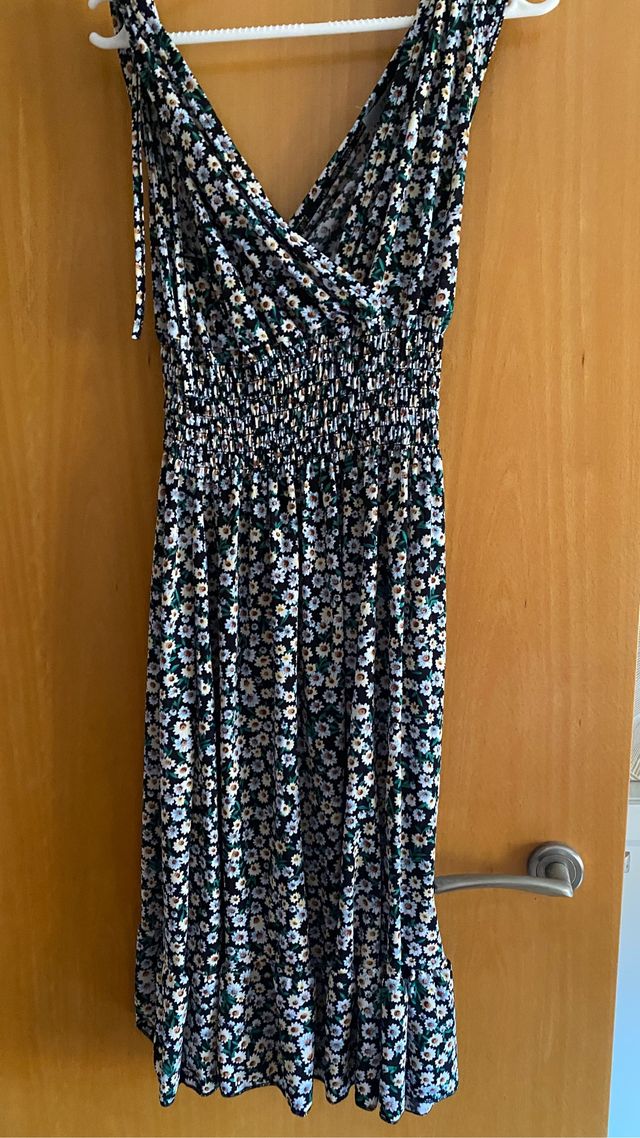 Vestido talla s-m florecitas