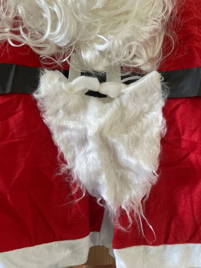 Traje de papá Noel talla única