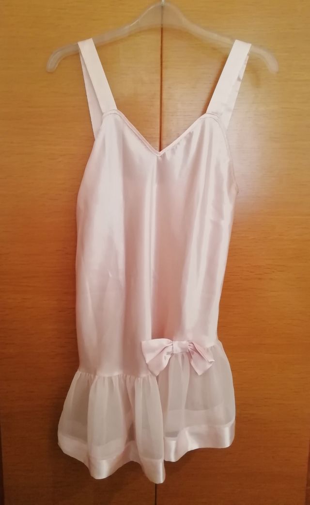 Camisón lazo Rosa claro
