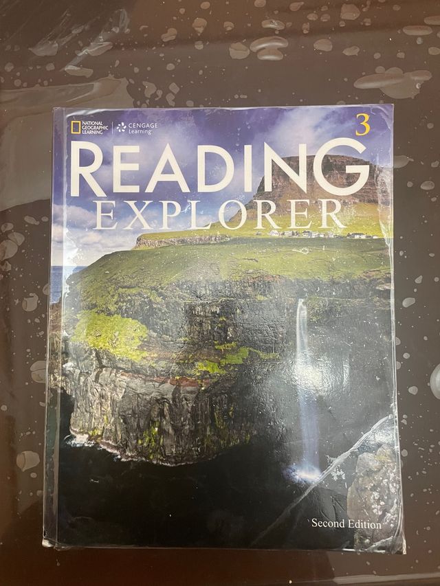 Libro de inglés Reading Explorer 3