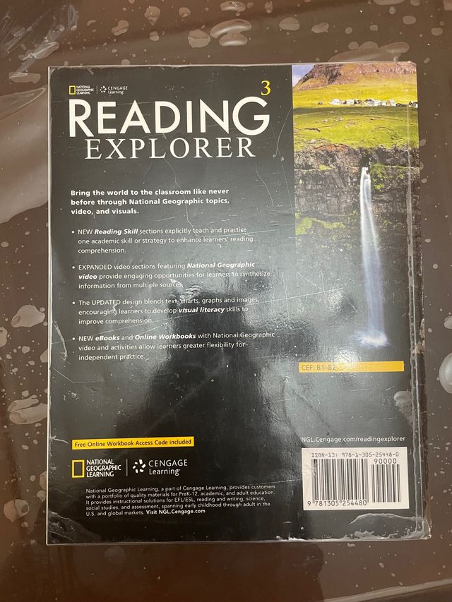 Libro de inglés Reading Explorer 3