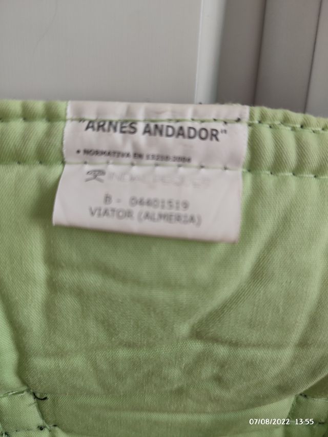 Arnés andador para bebes