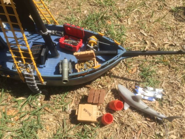 Velero pirata Playmobil