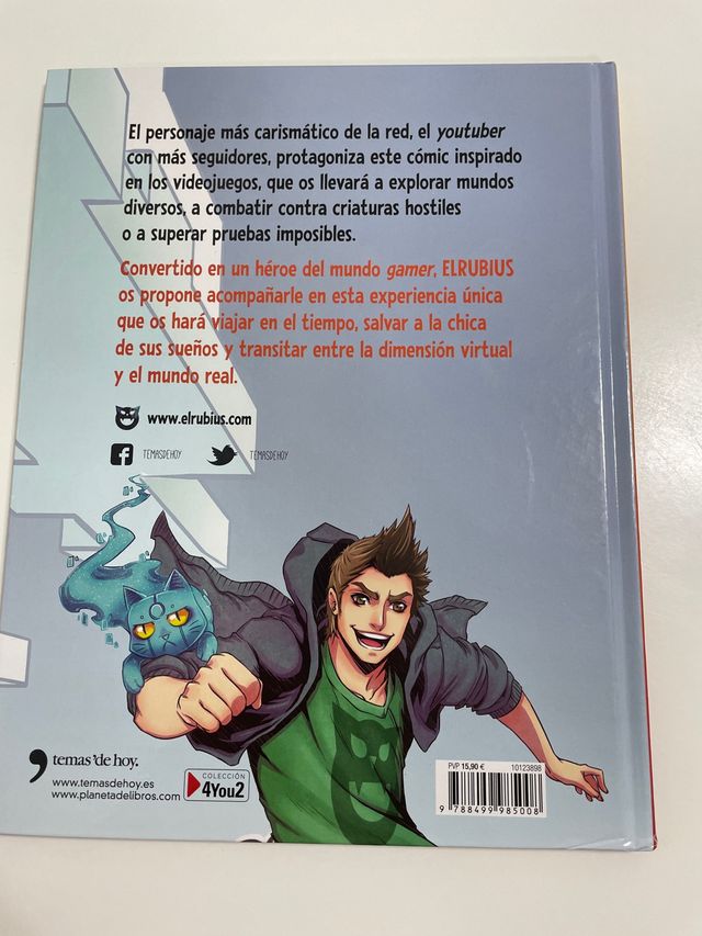 Libro El Rubius Virtual Hero