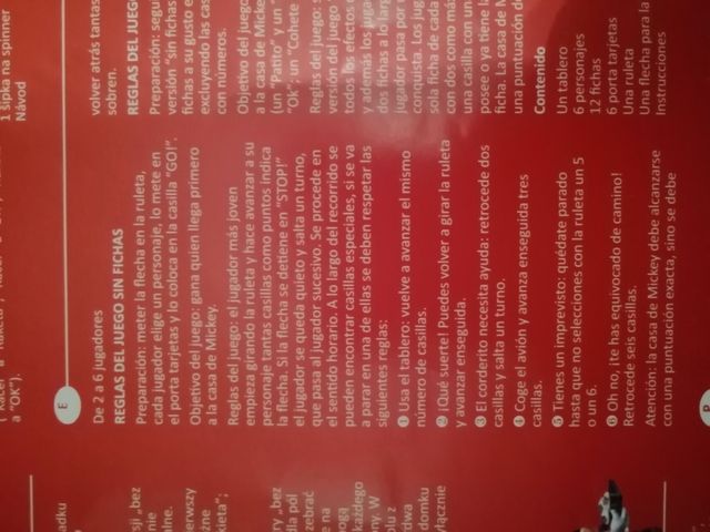 Gran juego de mesa Disney