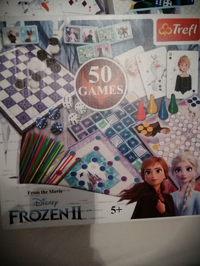 50 juegos de Frozen en 1