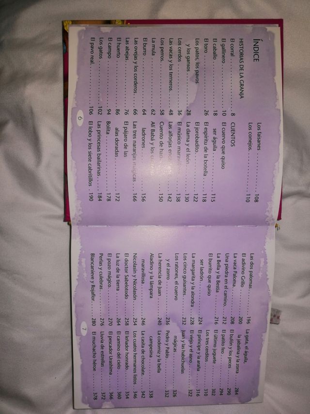 Libro con muchos minicuentos