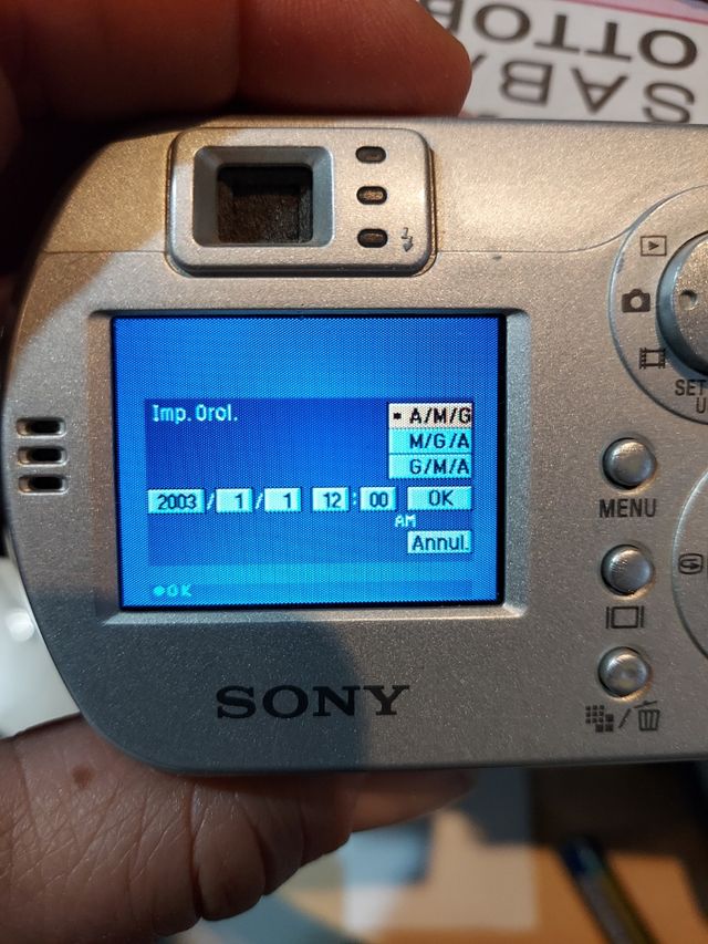 Fotocamera digitale Sony