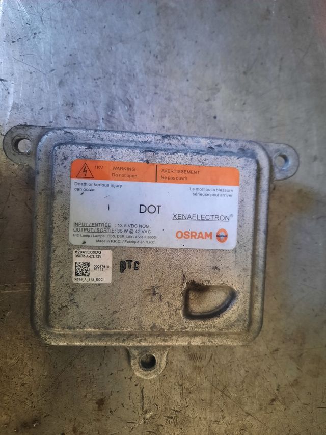 módulo de faro izquierdo