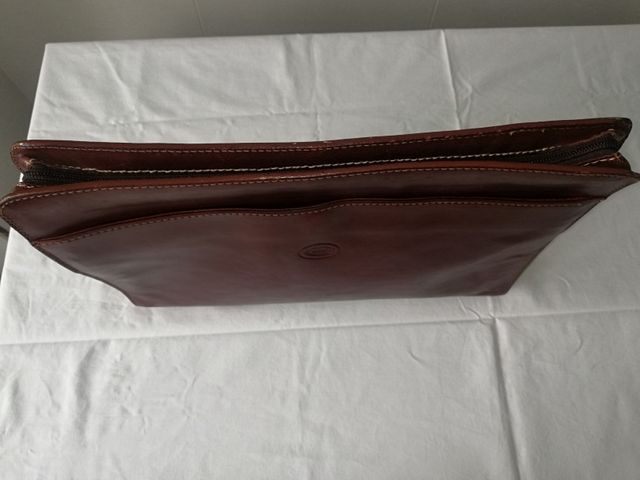 PORTADOCUMENTOS PIEL .MADE ITALY.ADPEL