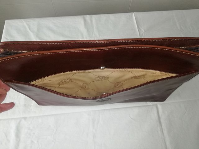 PORTADOCUMENTOS PIEL .MADE ITALY.ADPEL