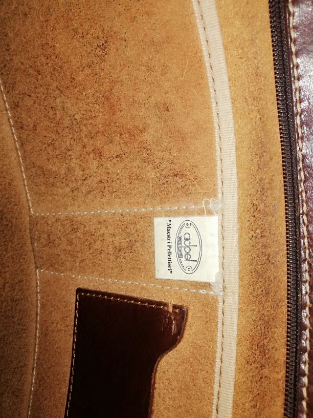 PORTADOCUMENTOS PIEL .MADE ITALY.ADPEL