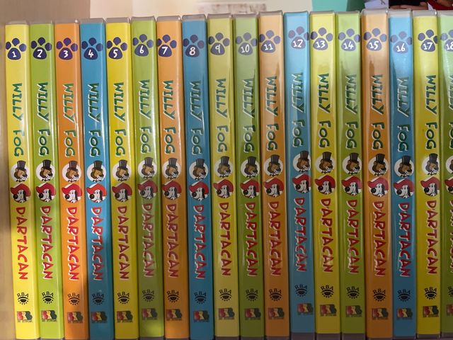 Colección Willy fog y d'artacan