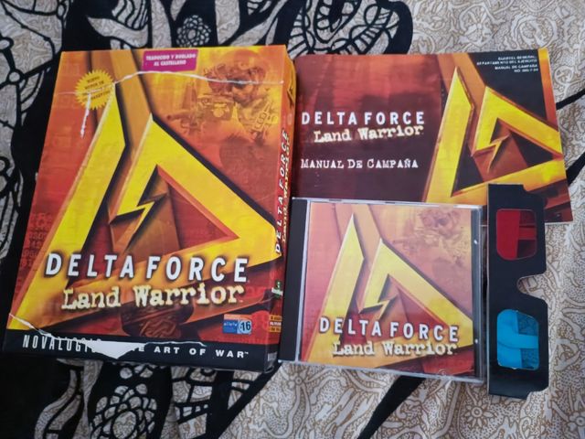Juego PC Delta force Land Warrior caja de cartón