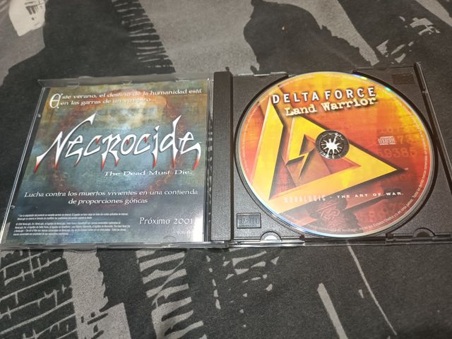 Juego PC Delta force Land Warrior caja de cartón