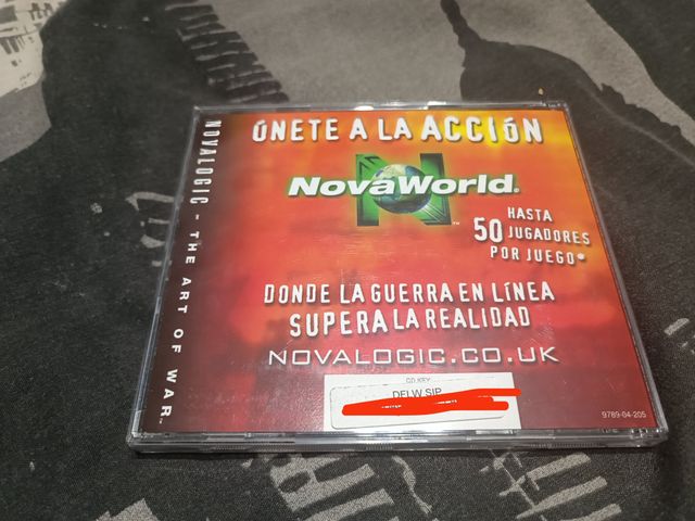 Juego PC Delta force Land Warrior caja de cartón