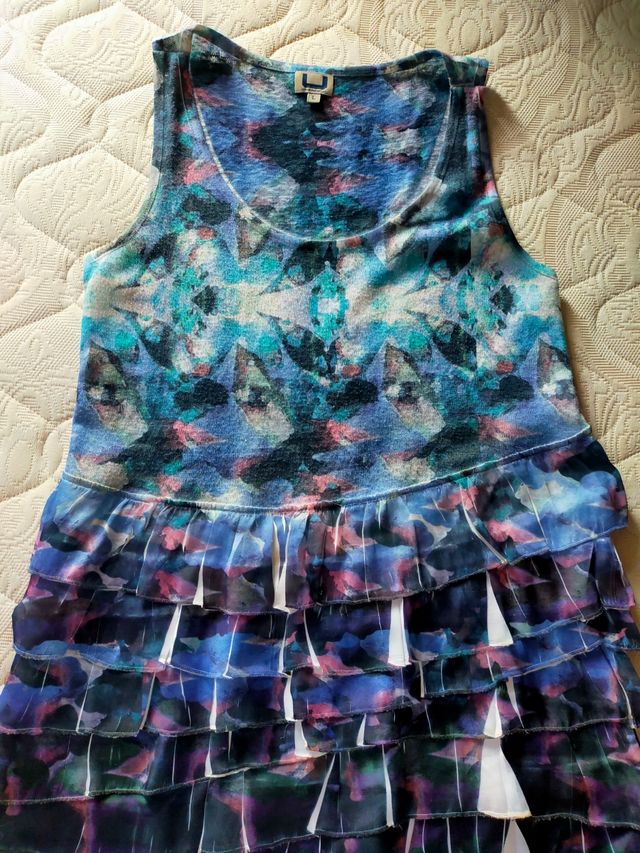 vestido U Adolfo Dominguez