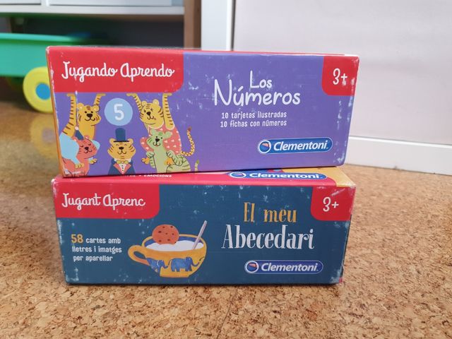 Pack juegos educativos números y abecedario