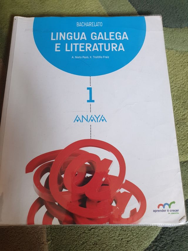 LINGUA GALEGA E LITERATURA  1° BACHILLERATO