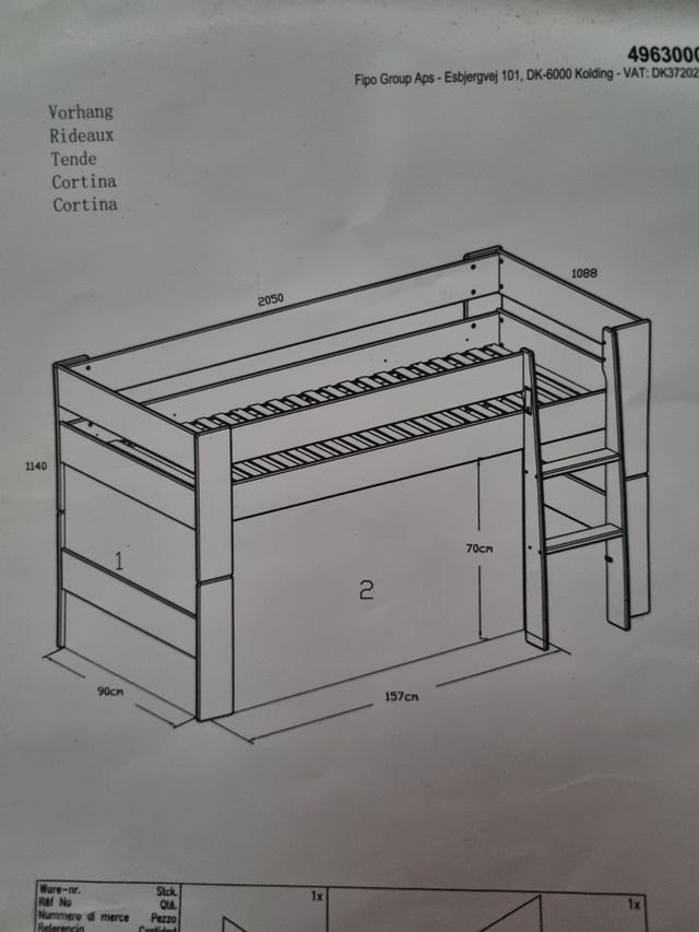 CONJUNTO DE CORTINAS CARS PARA CAMA SEMI ALTA.