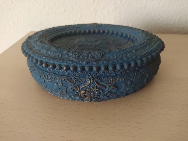 Caja joyero decorativo artesanal