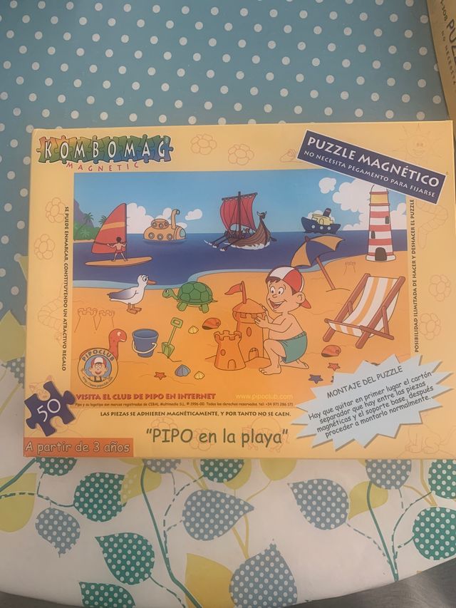 2 Puzzles magnéticos + 3 años