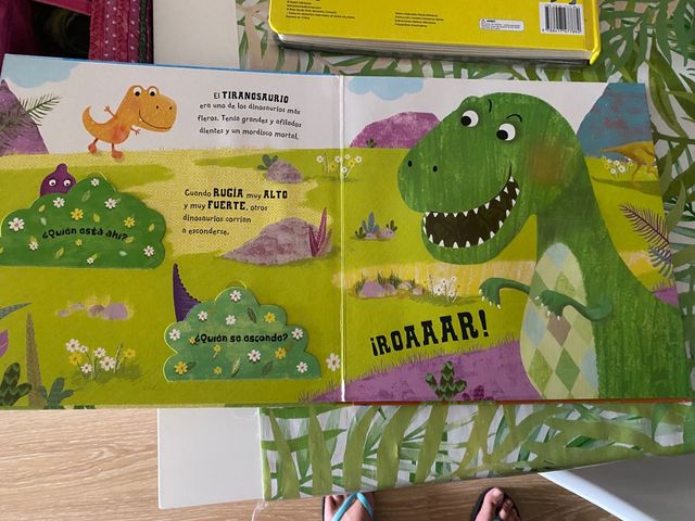 Libro dinosaurio